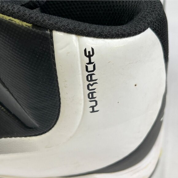 Nike BSBL Huarache Men's Blk/White Shoes/Baseball Cleats Sz7.5 SKU 4201 - Picture 8 of 12